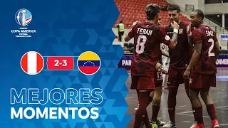 CA Futsal | Perú 2-3 Venezuela | Fecha 1