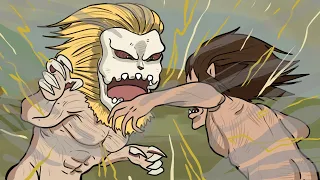 Jaw Titan VS Jaw Titan (AOT Animation)