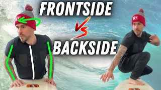 Pop-Up On Your Surfboard - Frontside Vs. Backside Techniques