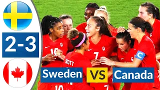 Sweden vs Canada 2-3 Extended All Goals & Highlights Olympics women's Final  2021 HD | FC Highlights