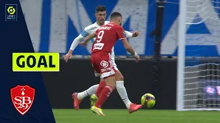 Goal Franck HONORAT (70' - SB29) OLYMPIQUE DE MARSEILLE - STADE BRESTOIS 29 (1-2) 21/22