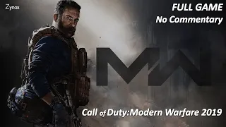 Call of Duty: Modern Warfare 2019 Full Game (No Commentary)