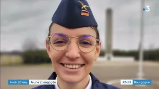 #Avoir20ans : Clarie, jeune engagée dans l’@Armeedelairfrancaise