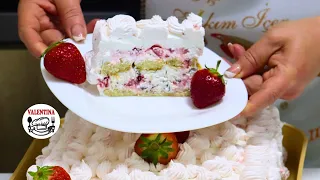 VASKRŠNJA LEPOTICA💥Torta za 15min. BIĆETE ZAPANJENI❗🍓Topi se u ustima💥I obavezno traži parče više😋❗