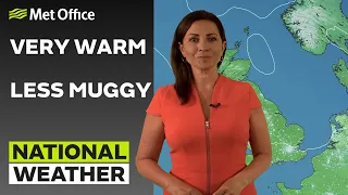 14/06/23 – Very Warm, Less Muggy – Evening Weather Forecast UK – Met Office Weather