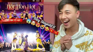 HÓT HÒN HỌT - Ninh Dương Lan Ngọc, Huyền Baby, Yến Trang, Quỳnh Nga | TẾT ĐẸP | REACTION