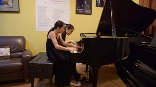 Jasmine Yi & Jaimie Kim- Schumann. 6 Etudes in Canon Form (No.3 and No.4) & Gavrilin. Musketeers