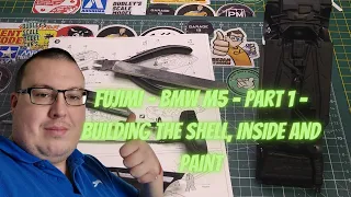 FUJIMI - BMW M5 - Part 1 - Building the shell, Inside and paint