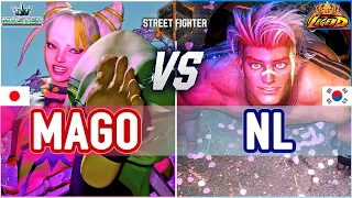SF6 🔥 Mago (Juri) vs NL (Luke) 🔥 SF6 High Level Gameplay
