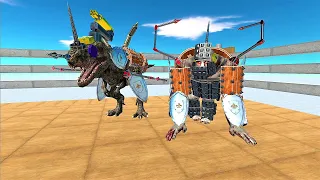 Weapons and armor can be equipped with a major update! | Animal Revolt Battle Simulator