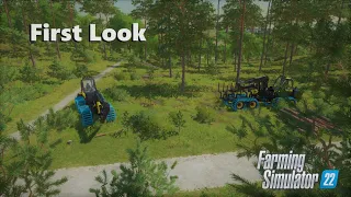 FS22 Forestry Time lapse (First Look)