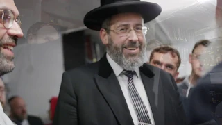 Israel's Chief Rabbi Lau Visits Ohr Somayach Yeshiva in Jerusalem