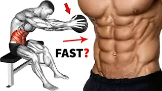 Best 15 Exercises to Get RIPPED V-Cut Abs Fast - Oblique workout