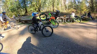 Another amazing day at Duthie with insane mountain bike kids and friends