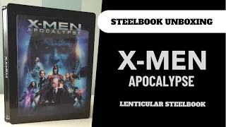 X-Men Apocalypse Zavvi Exclusive Lenticular Steelbook Unboxing