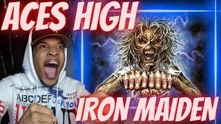 FIRST TIME HEARING IRON MAIDEN - ACES HIGH | REACTION