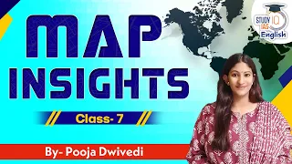 Map Insights for UPSC 2024 II Pooja Dwivedi II Study IQ IAS English