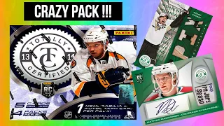 LAST PACK MOJO !! 2013-14 Panini Totally Certified Hockey Hobby Box Break !!