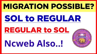 Is Migration Possible From SOL To Regular?| Migration possible from Regular to SOL- Complete Details