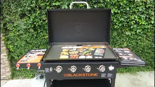 Blackstone Griddle Unboxing and Seasoning