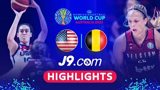 USA 🇺🇸 - Belgium 🇧🇪 | Game Highlights - #FIBAWWC 2022