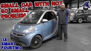 A small car with a not so small problem. CAR WIZARD reviews a 2013 Smart FourTwo
