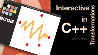 Advanced C++ Graphics: Object Manipulation in wxWidgets