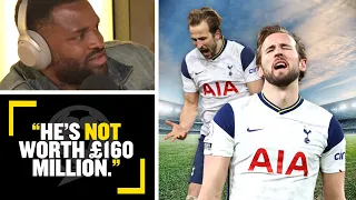 "HE'S NOT WORTH £160M!"🤬 Darren Bent believes #THFC’s £160m price is too much money for Harry Kane