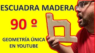 LA MEJOR ESCUADRA DE MADERA  fácil 2021