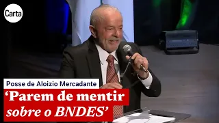 LULA: BNDES FOI VÍTIMA DE DIFAMAÇÃO MUITO GRAVE