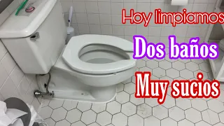 ✅limpieza DE OS BAÑOS MUY SUCIOS| TIPS DE LIMPIEZA DE L HOGAR- COMO limpiar el baño FACIL Y RAPIDO