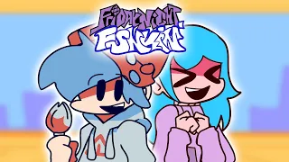 Friday Night Funkin' | VS Sky Soft and Ski ( Promise and Hijinx Cover ) Playable Now | FNF Cover