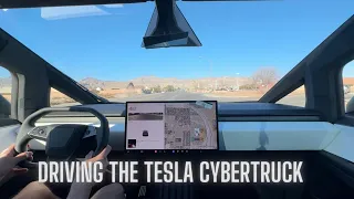 Driving the Tesla Cybertruck