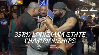 Louisiana State 33rd Arm Wrestling Championship | Pros, Finals and Overalls