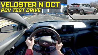 2022 Hyundai Veloster N DCT  - POV Test Drive in Canada - 4K