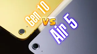 So sánh iPad Gen 10 và iPad Air 5