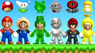 New Super Mario Bros. Wii - All New Power-Ups