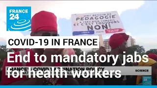France's unvaccinated health workers allowed to return to hospital • FRANCE 24 English