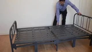 Presenting the Texas Contract Metal Folding Bed