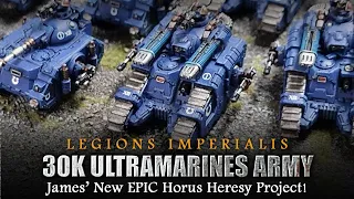 The Attention to Detail is INSANE! James' NEW Legions Imperialis Horus Heresy 30K Ultramarines Army
