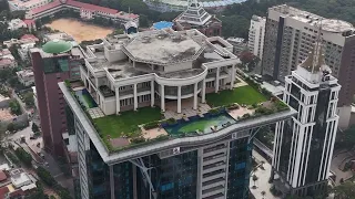 Vijay Mallya | White House | UB Towers Residential | Bangalore Skyline