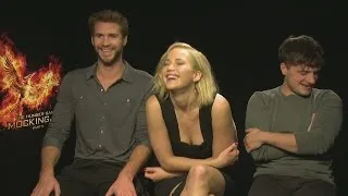 Jennifer Lawrence says Hunger Games co-stars "didn't make me horny"