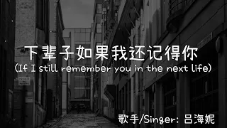 【Eng sub/Pinyin】吕海妮 - 下辈子如果我还记得你 (If I still remember you in the next life)【動態歌詞】