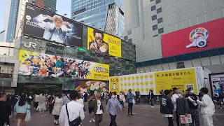 《5.7K 360°》 緊急事態宣言下の渋谷（Shibuya）を散歩 / 2021.05【360度VR映像 / Insta360 ONE X】