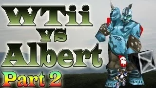 Warcraft 3 - WTii vs Albert #6 Part 2 (1v1 #18)