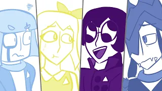 [Pink Corruption Humanized] The Caretakers sing Blue Shape's Hope (and kinda screw it up)