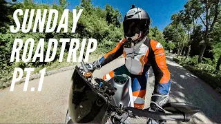 360 RAW ONBOARD KTM DUKE 890 R - French Pre-Alps - Sunday Roadtrip Pt.1