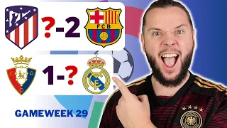 Laliga Gameweek 29 Predictions & Betting Tips | Atletico Madrid vs Barcelona