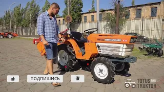 Огляд японського міні трактора Kubota B1400 | Totus Traktor