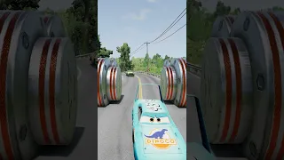 Pixar Cars 5 Bollard Crush – BeamNG.drive